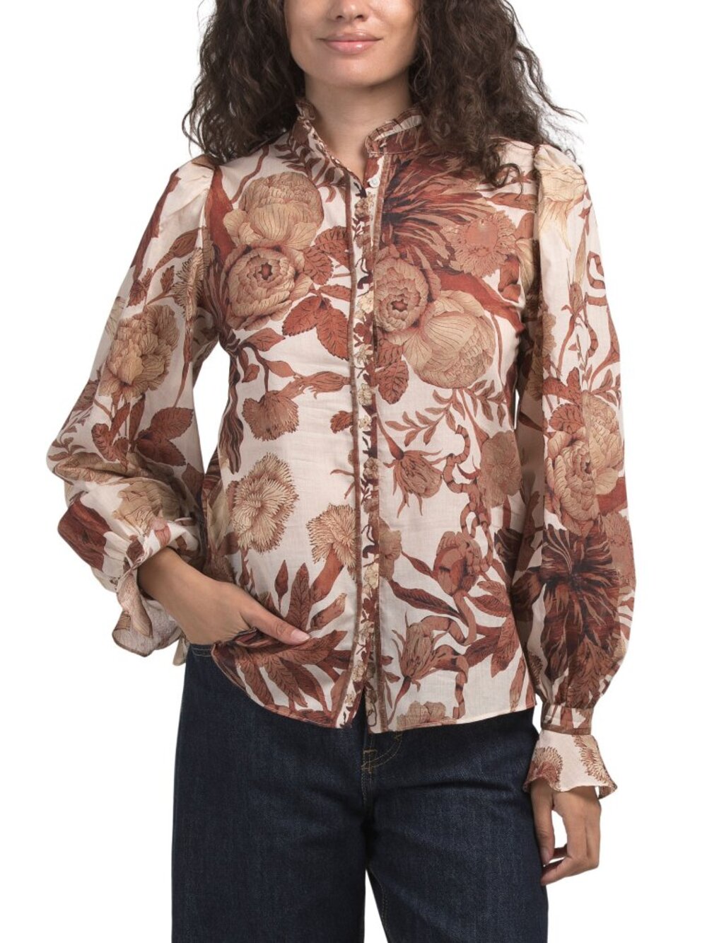 KOBI HALPERIN Rae Floral Blouse
